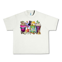 Pistachio boss babe coffee cups Urban Heavy Tee - Zillion Design Studio