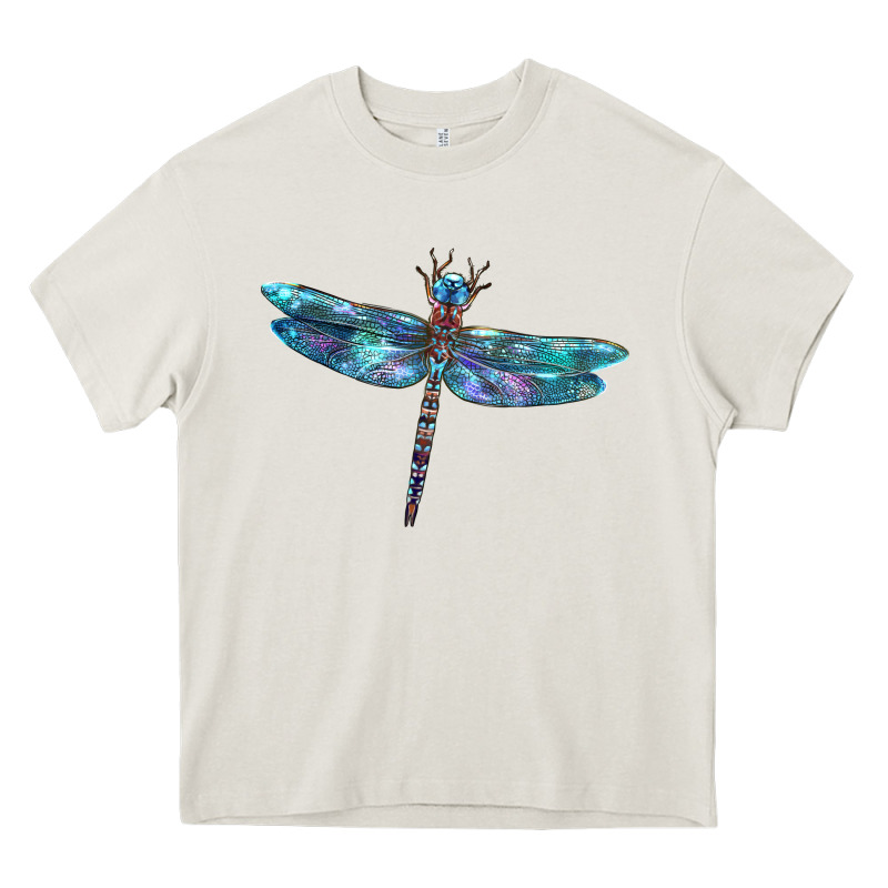 Blue Dragonfly Heavy Core Tee by LillyAllenDesigns | Teevron