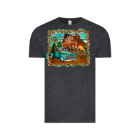 Vintage Black rustic country barn Vintage Tee - Zillion Design Studio
