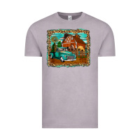 Vintage Zinc rustic country barn Vintage Tee - Zillion Design Studio