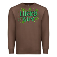 Chestnut lucky girl Premium Sweatshirt - MaliasSmallBusiness