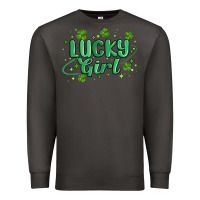 Smoke lucky girl Premium Sweatshirt - MaliasSmallBusiness