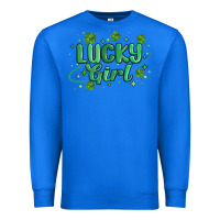 True Royal lucky girl Premium Sweatshirt - MaliasSmallBusiness