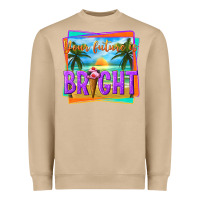 Mushroom your future is bright Heavyweight Sweatshirt - texasbilliewilder