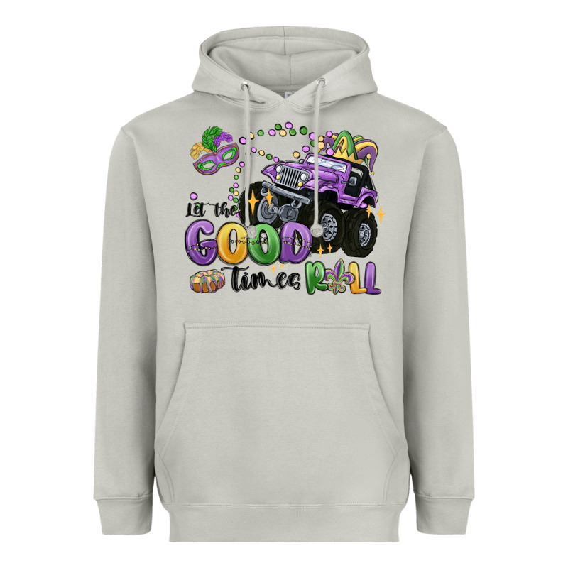 Let The Good Times Roll Heavyweight Hoodie by MaliasSmallBusiness | Teevron