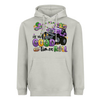 Moon Dust let the good times roll Heavyweight Hoodie - MaliasSmallBusiness