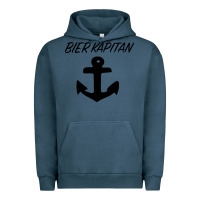 Pigment Midnight Navy Bier Kapitan Urban Hoodie - Bettercallsaul