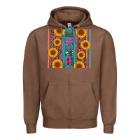 Chestnut madre cinco de mayo Zipper Hoodie - Artiststas