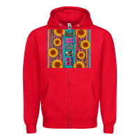 Red madre cinco de mayo Zipper Hoodie - Artiststas