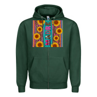 Sports Green madre cinco de mayo Zipper Hoodie - Artiststas