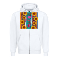 White madre cinco de mayo Zipper Hoodie - Artiststas