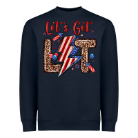 Navy let s get lit Heavyweight Sweatshirt - Zillion Design Studio