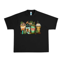Black highly caffeinated coffee cups Urban Heavy Tee - Zillion Design Studio