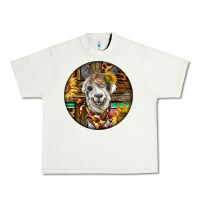 Pistachio western alpaca Urban Heavy Tee - BarkalooDesign
