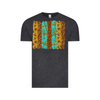 Vintage Black Western Brushstrokes Vintage Tee - texasbilliewilder