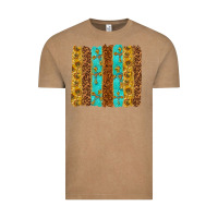 Vintage Coffee Western Brushstrokes Vintage Tee - texasbilliewilder