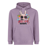 Lavender one hoppy mama Heavyweight Hoodie - MaliasSmallBusiness