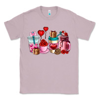 Lilac valentines day roses coffee cups Classic Tee - AdoDesignShop