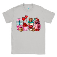 Moon Dust valentines day roses coffee cups Classic Tee - AdoDesignShop