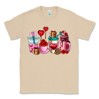 Mushroom valentines day roses coffee cups Classic Tee - AdoDesignShop