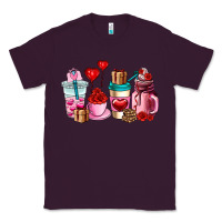 Plum valentines day roses coffee cups Classic Tee - AdoDesignShop