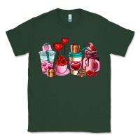 Sports Green valentines day roses coffee cups Classic Tee - AdoDesignShop