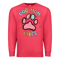 Cardinal dog mom vibes Premium Sweatshirt - MaliasSmallBusiness