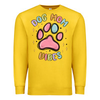 Lemon dog mom vibes Premium Sweatshirt - MaliasSmallBusiness
