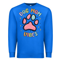 True Royal dog mom vibes Premium Sweatshirt - MaliasSmallBusiness