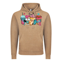 Vintage Coffee pet groomer coffee cups Vintage Hoodie - Zillion Design Studio