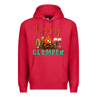 Cardinal Happy Glamper Camp Premium Hoodie - BundleAndBundleShop