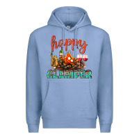 Colony Blue Happy Glamper Camp Premium Hoodie - BundleAndBundleShop
