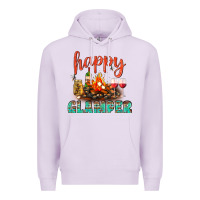 Lilac Happy Glamper Camp Premium Hoodie - BundleAndBundleShop