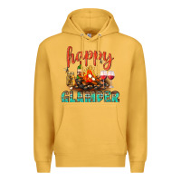 Mustard Happy Glamper Camp Premium Hoodie - BundleAndBundleShop