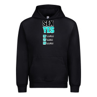 Black SEX YES HOT SEX SAFE SEX GREAT SEX Urban Hoodie - Bettercallsaul