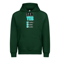 Forest Green SEX YES HOT SEX SAFE SEX GREAT SEX Urban Hoodie - Bettercallsaul