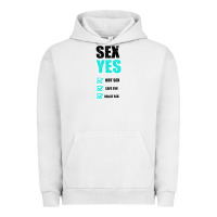 Pigment Lunar Rock SEX YES HOT SEX SAFE SEX GREAT SEX Urban Hoodie - Bettercallsaul