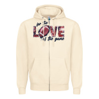 Football Love Of The Game Zipper Hoodie | Teevron