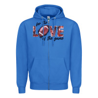 True Royal football love of the game Zipper Hoodie - JahusDesignShop