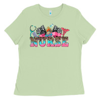 Matcha nurse with race and  equipment Ladies Tee - AdoDesignShop