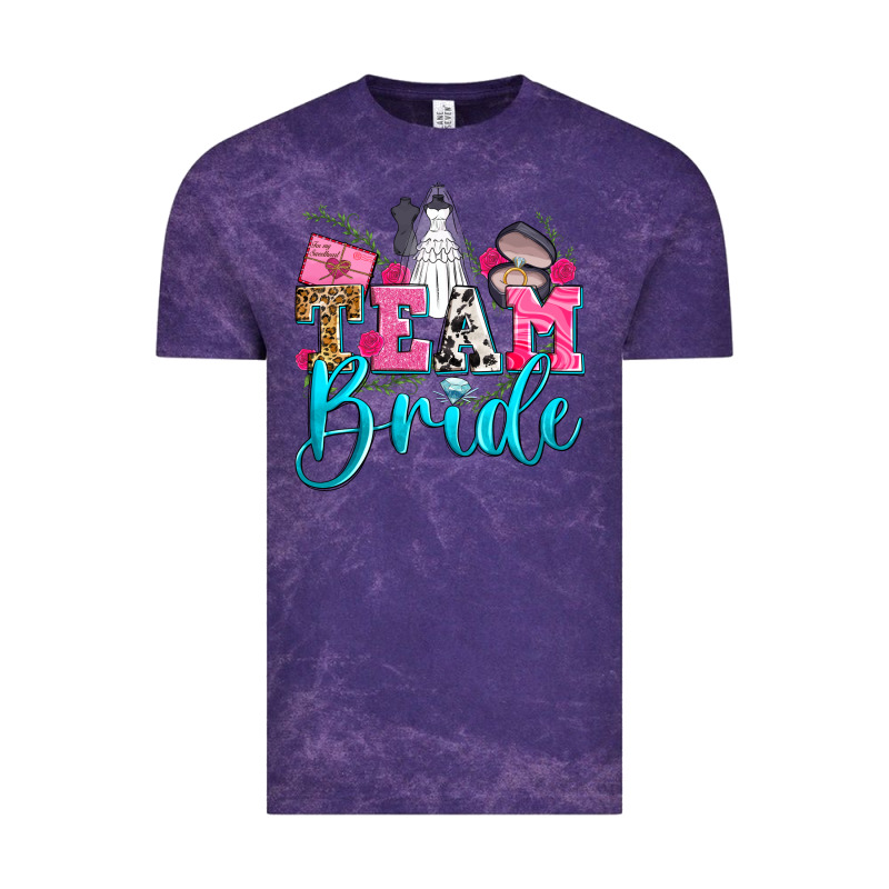 Team Bride Vintage Tee by Zillion Design Studio | Teevron