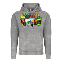 Cloud Rock monster truck coffee cups Vintage Hoodie - Zillion Design Studio