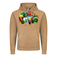 Vintage Camel monster truck coffee cups Vintage Hoodie - Zillion Design Studio