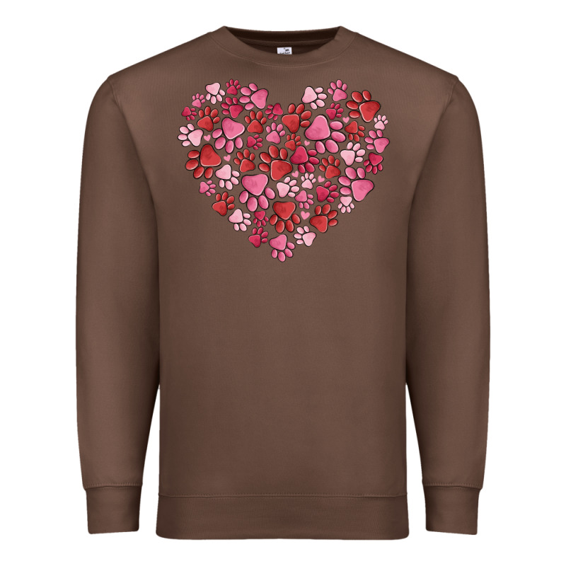 Dog Valentine Premium Sweatshirt by MaliasSmallBusiness | Teevron