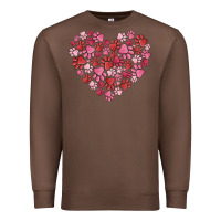 Chestnut dog valentine Premium Sweatshirt - MaliasSmallBusiness