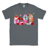 Charcoal Heather valentines day coffee cup Classic Tee - AdoDesignShop