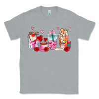 Heather Grey valentines day coffee cup Classic Tee - AdoDesignShop