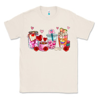 Natural valentines day coffee cup Classic Tee - AdoDesignShop