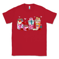 Red valentines day coffee cup Classic Tee - AdoDesignShop