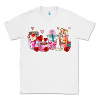 White valentines day coffee cup Classic Tee - AdoDesignShop